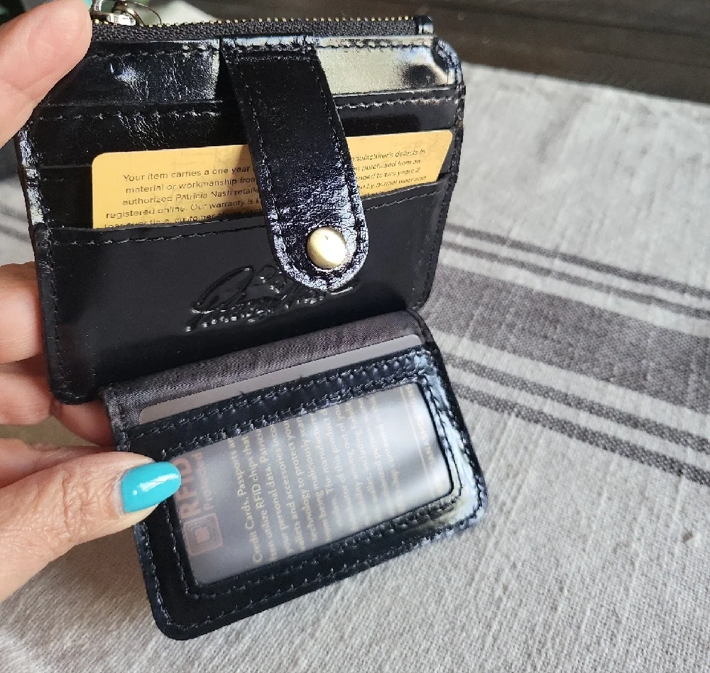 Patricia Nash Small Leather Wallet - Picture 5 of 9